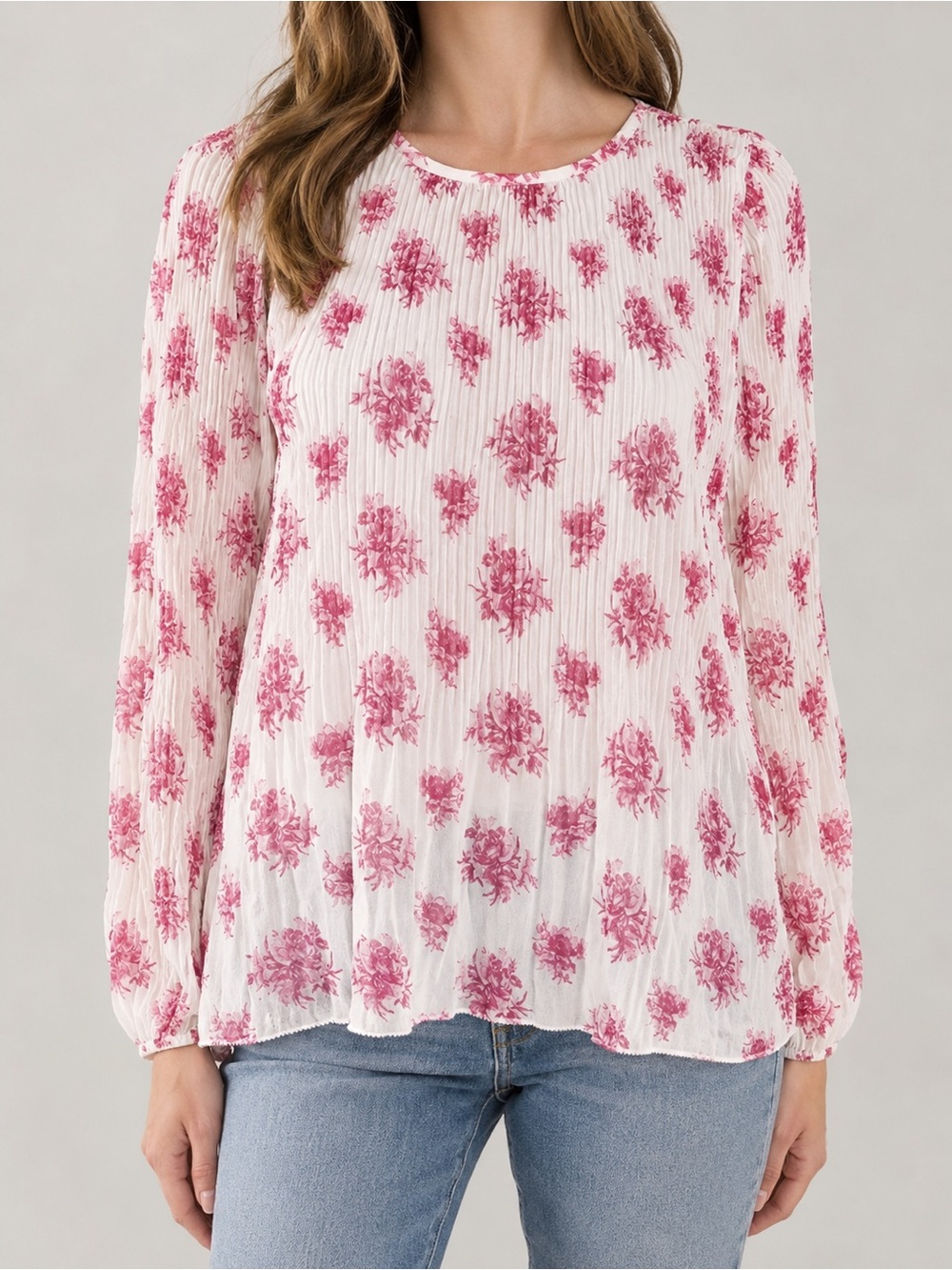 Aritzia Wilfred Daydreamer floral blouse, women's small